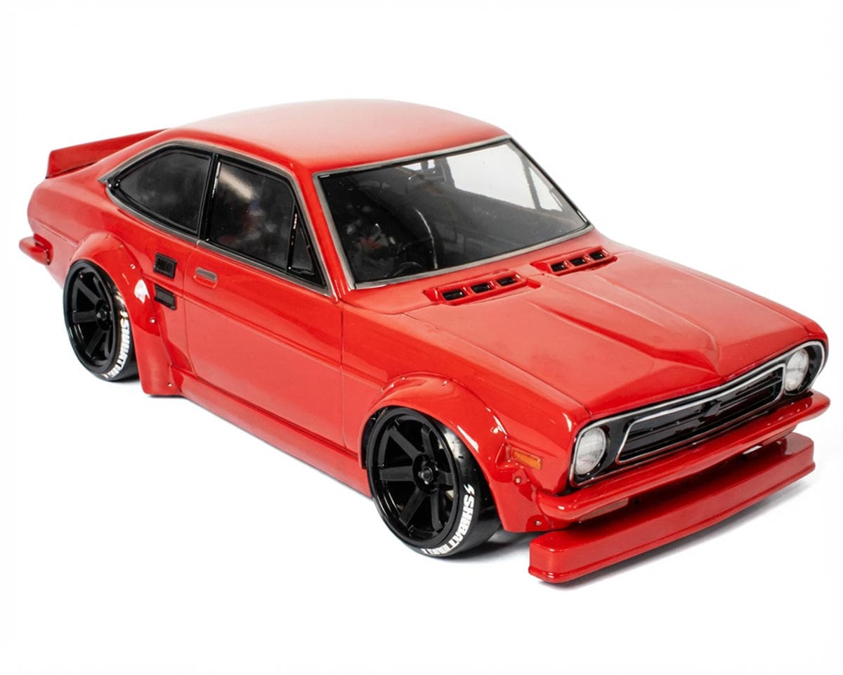 Shibata 1/10 Nissan Datsun B110 Sunny Coupe Polycarbonate Drift Body (Clear) (225mm Wheelbase)