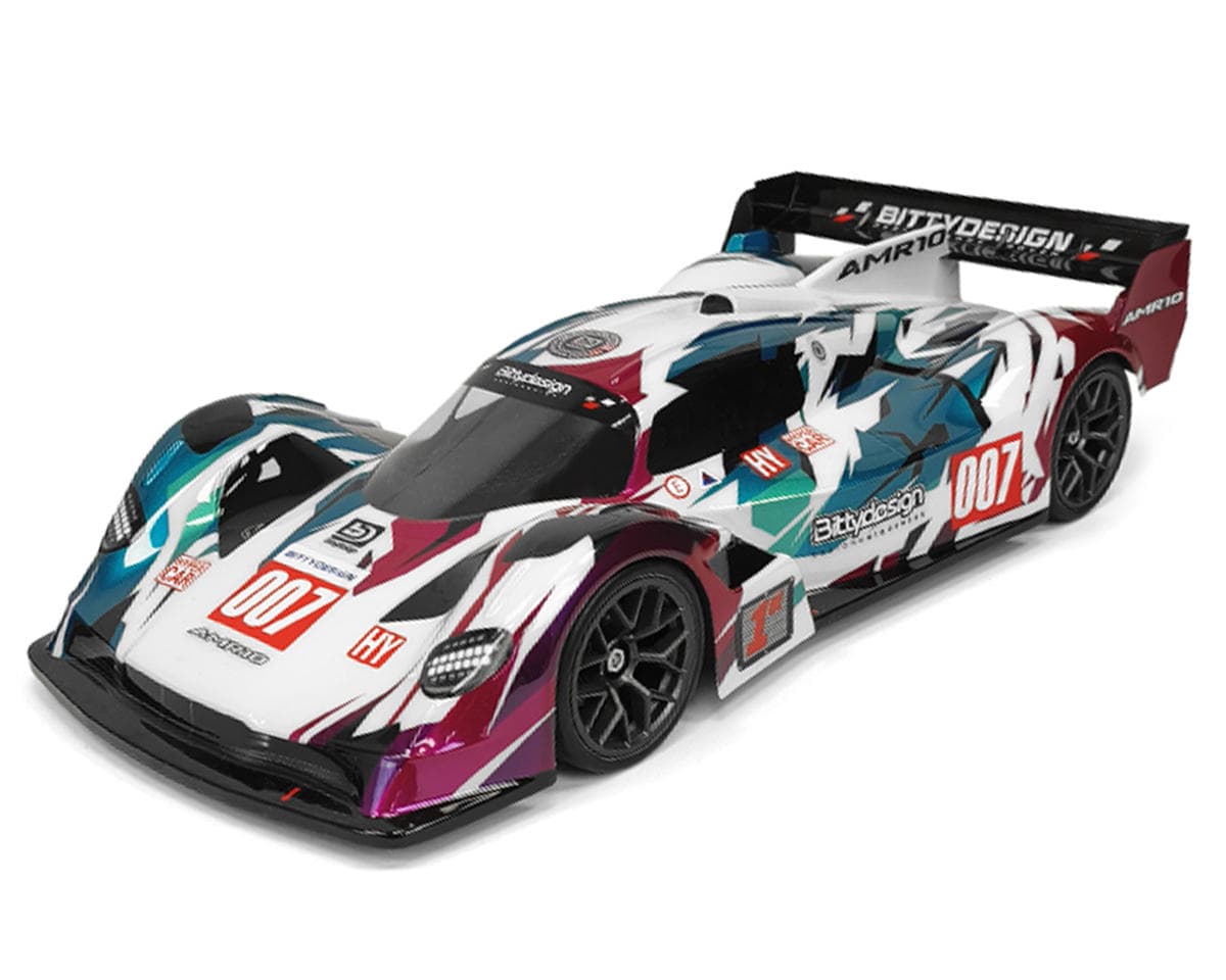 Bittydesign AMR10 Hypercar 1/10 Touring Car Body (Clear) (190mm) (Lightweight)