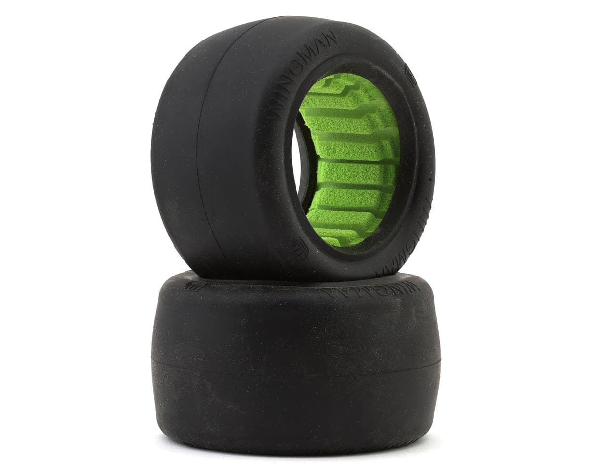 Whitz Racing Products Wingman Slick 2.2" Rear Buggy Tires (2) (Super Soft) w/Foam Inserts