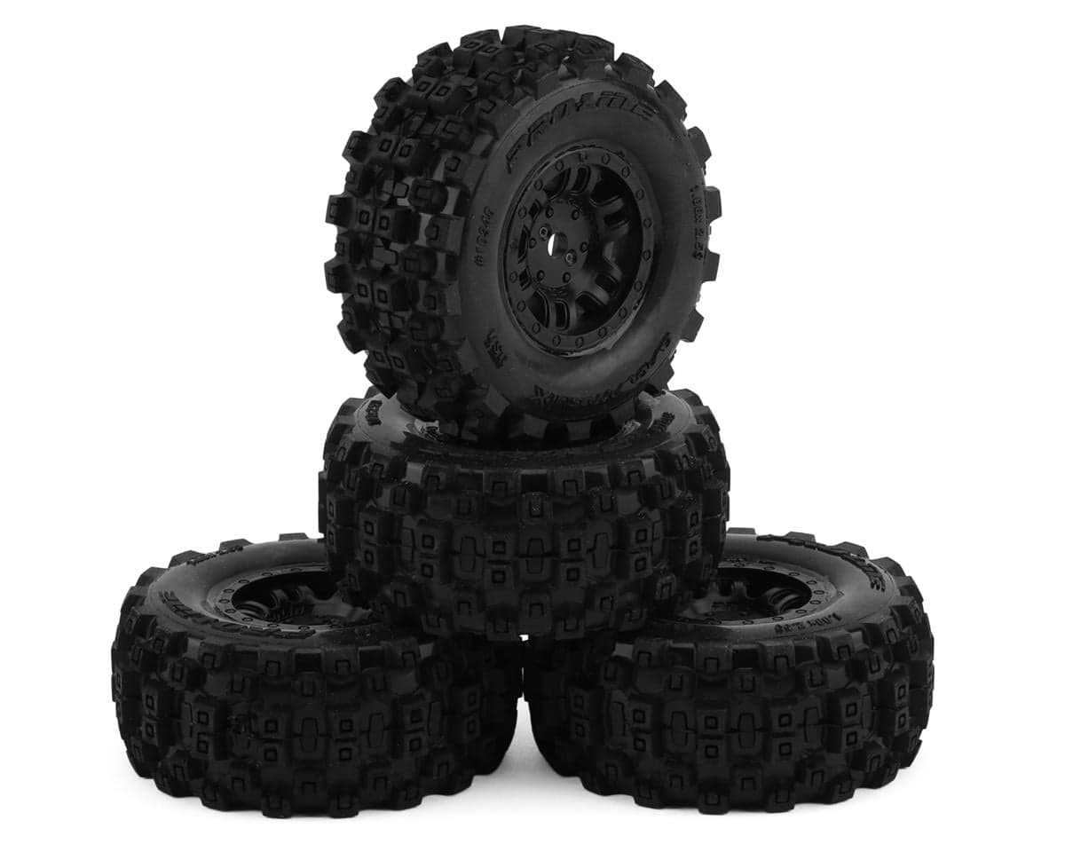 Pro-Line Arrma Mojave Grom Badlands MX Pre-Mounted Tires (Black) (4) w/12mm Hex