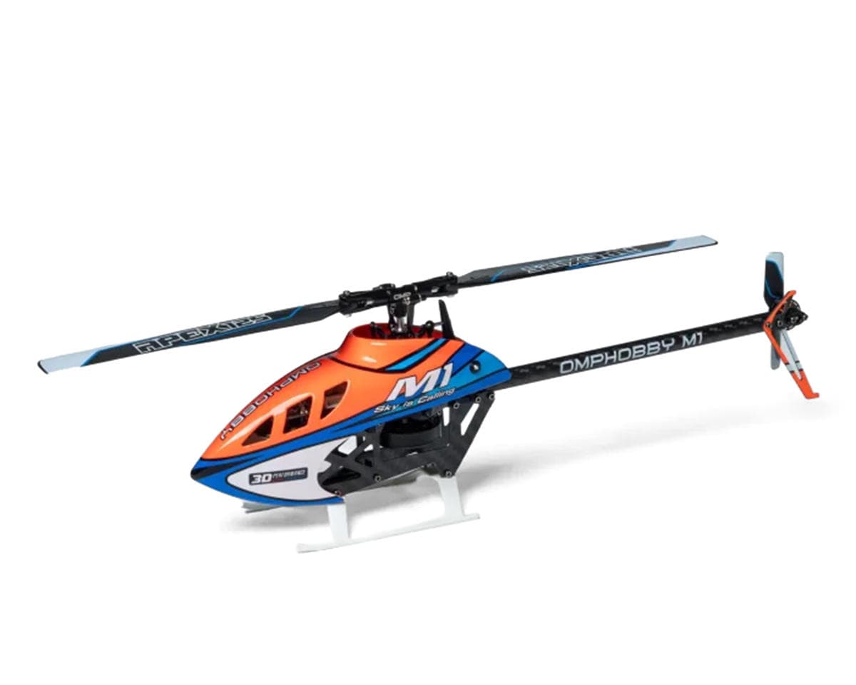OMPHobby M1 V3 Pro BNF Electric Helicopter (Orange)