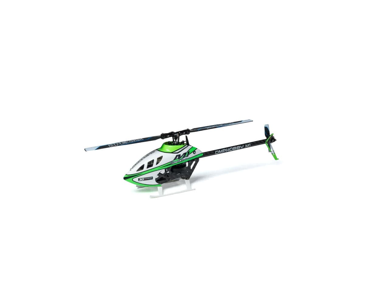 OMPHobby M1 V3 Pro BNF Electric Helicopter (Green)