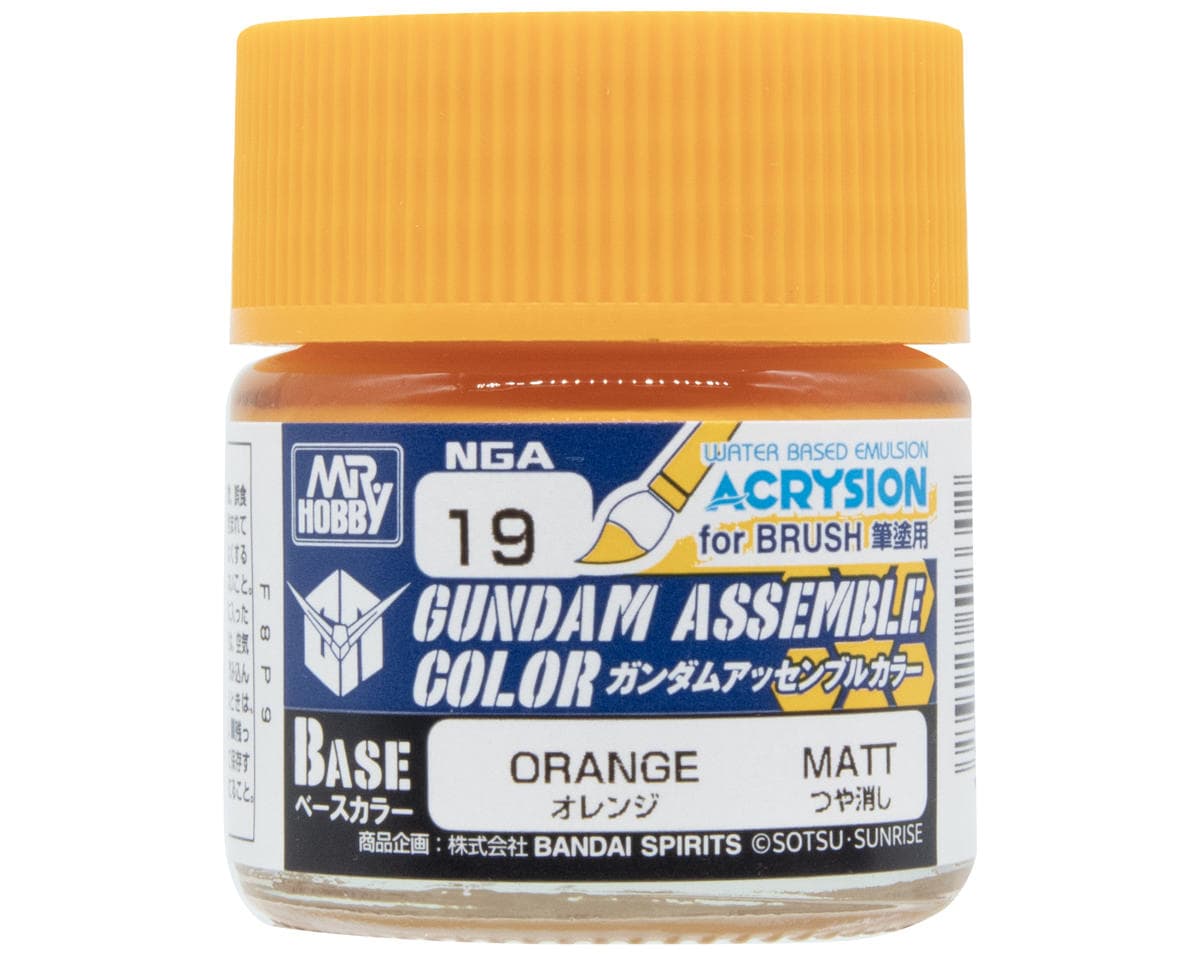 GSI Creos Mr. Hobby Gundam Assemble Color Base Acrysion Acrylic Paint (Orange)