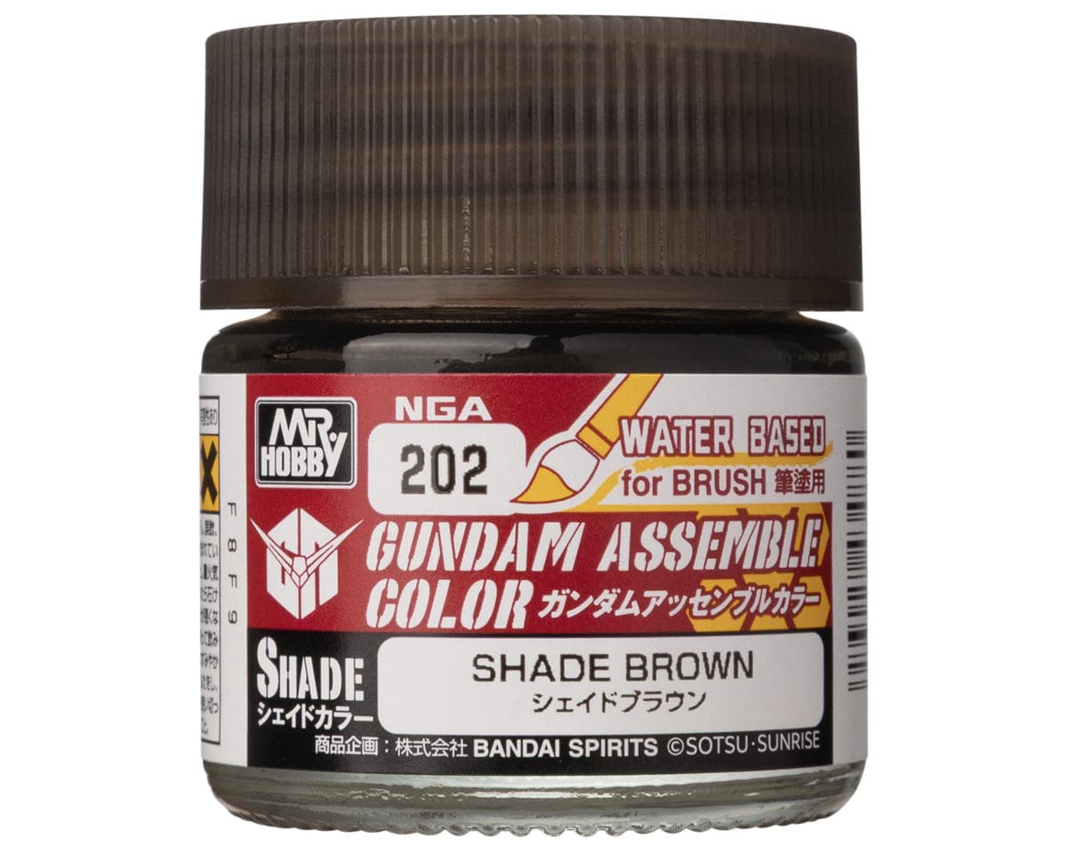 GSI Creos Mr. Hobby Gundam Assemble Color Shade Acrylic Paint (Shade Brown)