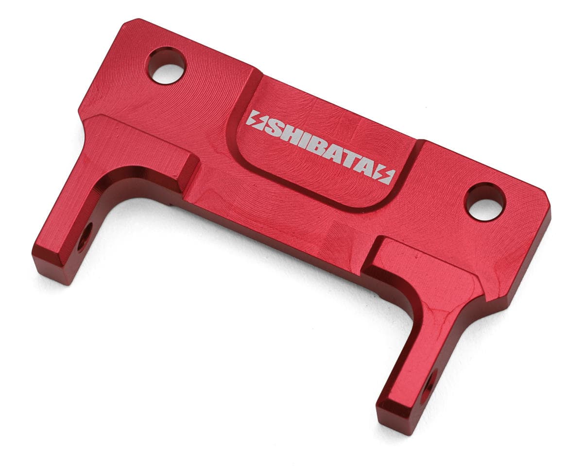 Shibata GRK5-R Aluminum Vertical Rear Upper Bracket (Red)