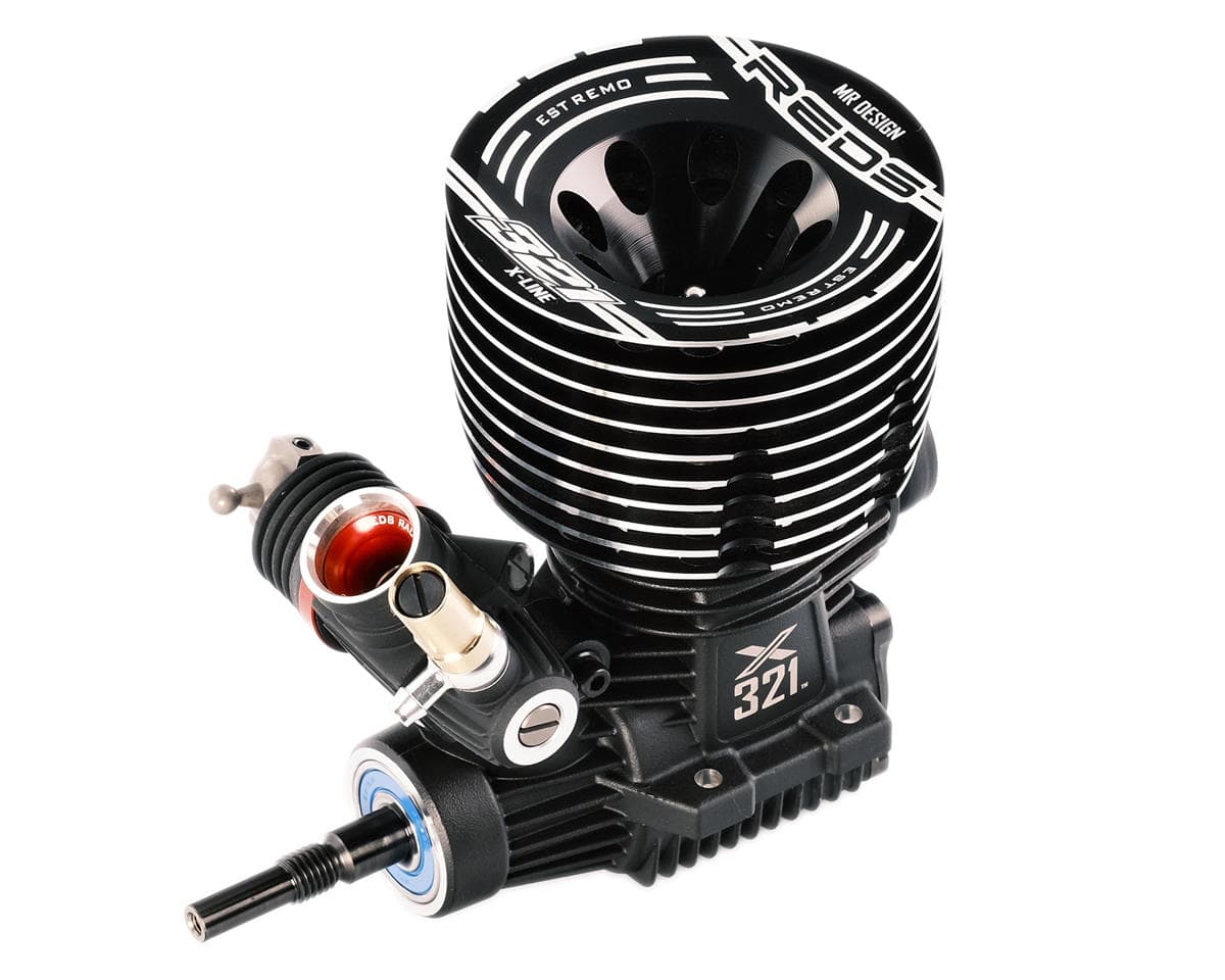 REDS 321 Estremo X-Line 3.5cc (.21) Off-Road Nitro Engine (25-30%) & Pre-Break In By Mario Rossi