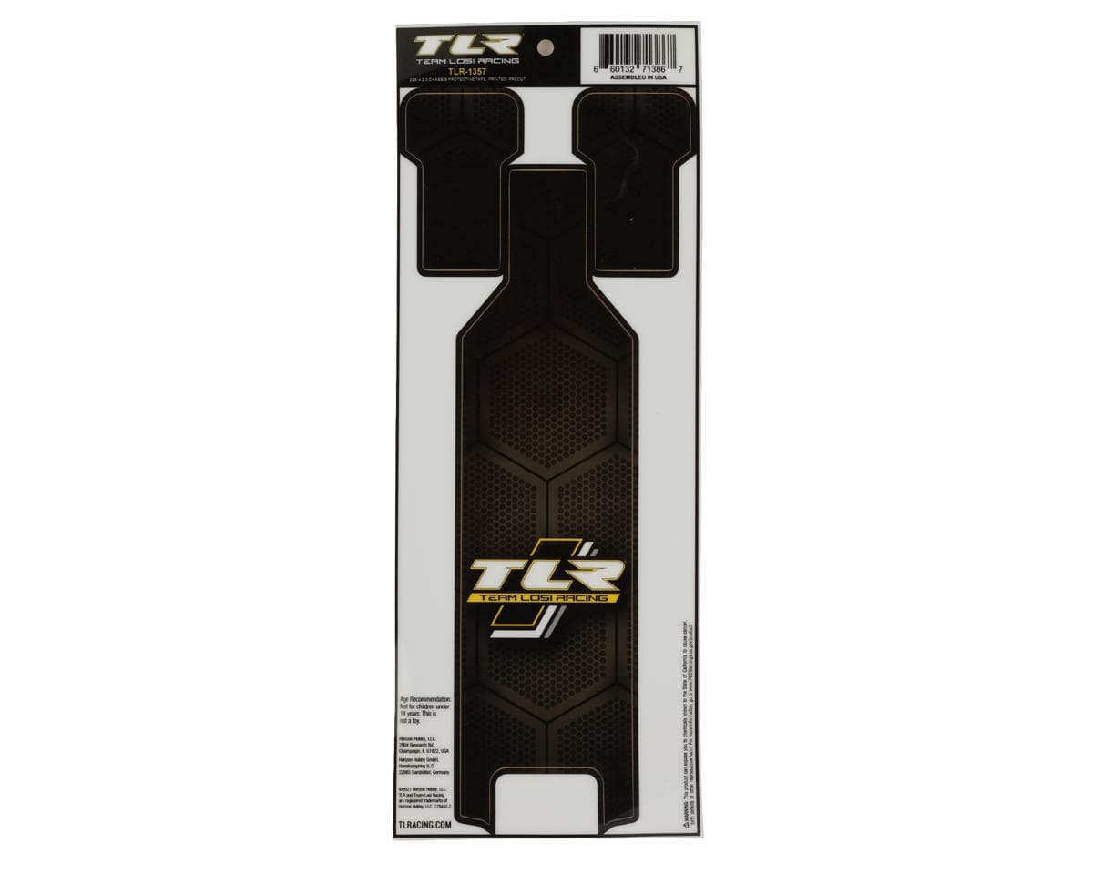 Team Losi Racing 22X-4 2.0 Precut Chassis Protective Sheet