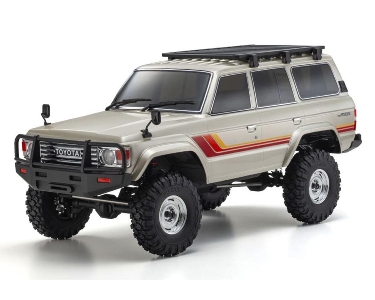 Kyosho KC10 Toyota Land Cruiser 60 1/10 Crawler Body (Clear) (317mm Wheelbase)