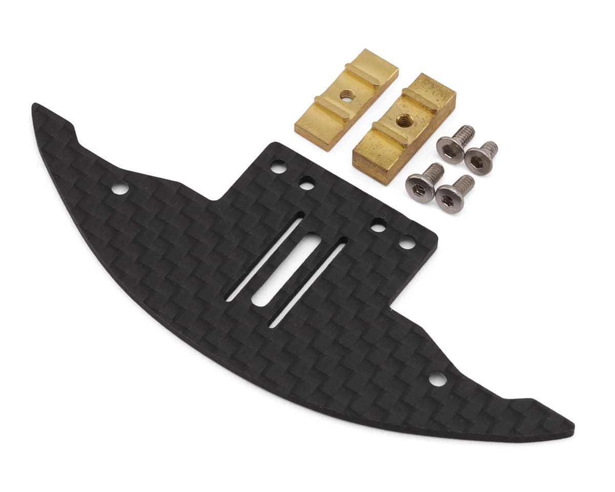 XBility RC XBOne Nova GT Carbon Fiber Front Bumper Set (-2mm Offset)