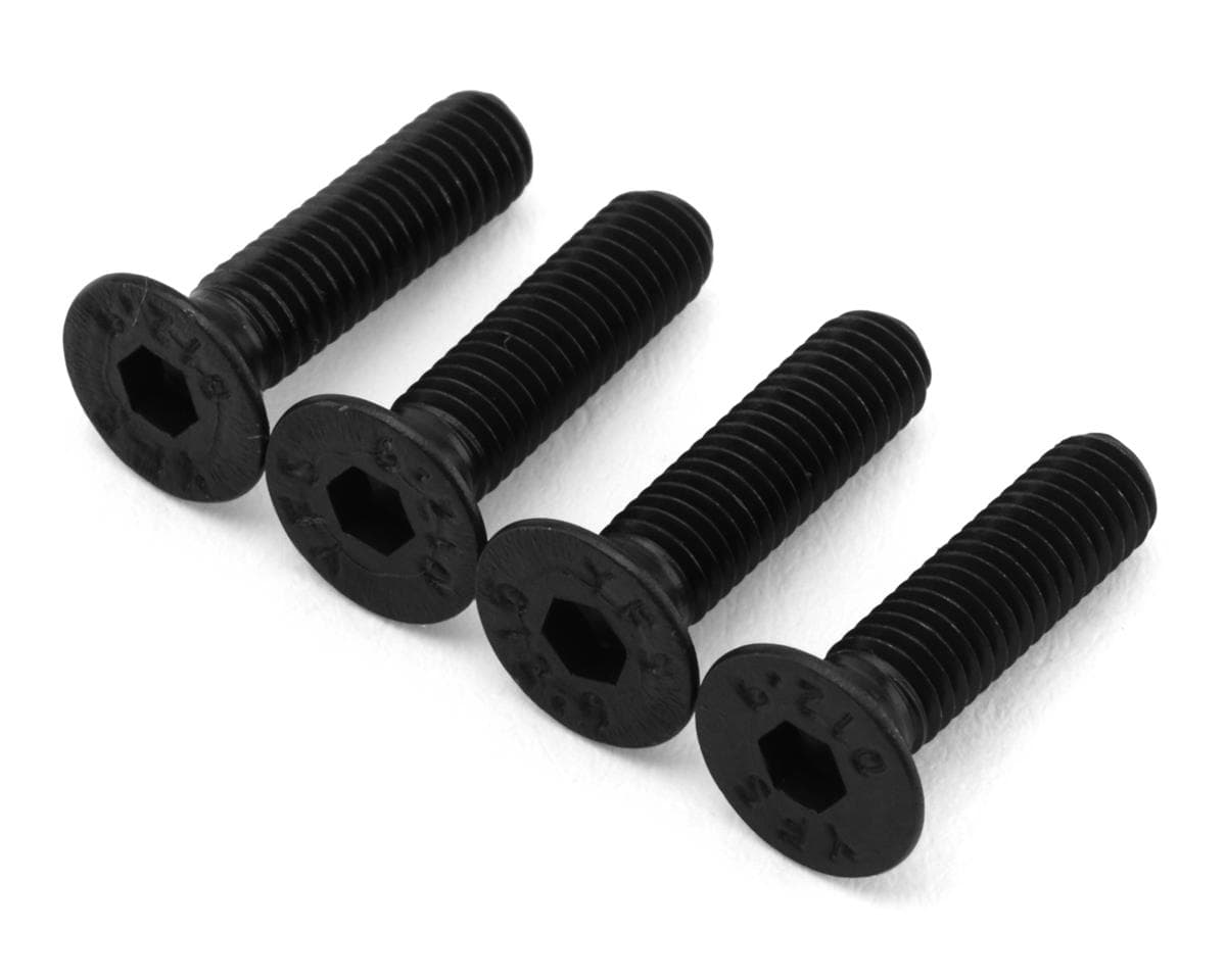 CRC 3x12mm Flat Head Screws (4)