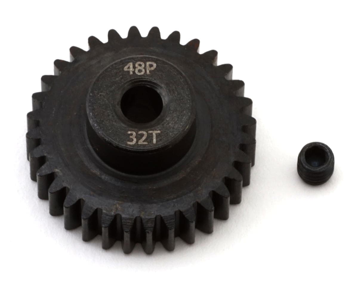 EcoPower Lightweight Steel 48P Pinion Gear (3.17mm Bore) (32T)