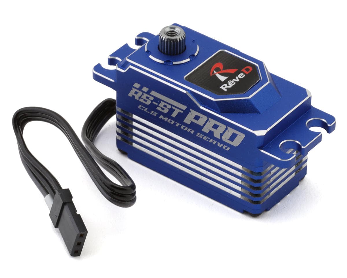 Reve D RS-ST Pro Digital Programmable Low Profile Drift Steering Servo (HV) (Blue) (Limited Edition)