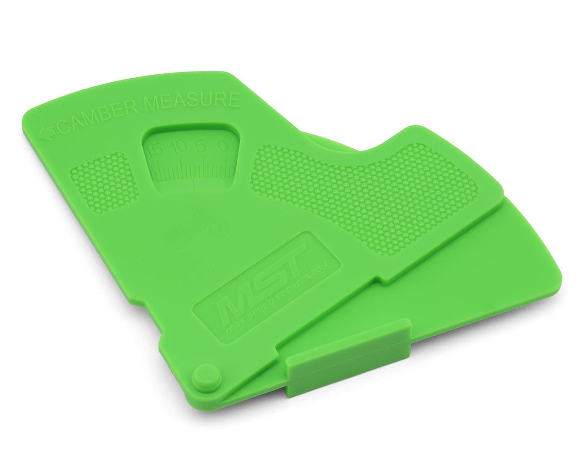 MST 1/10 Camber Gauge (Green) (-20° to +8°)