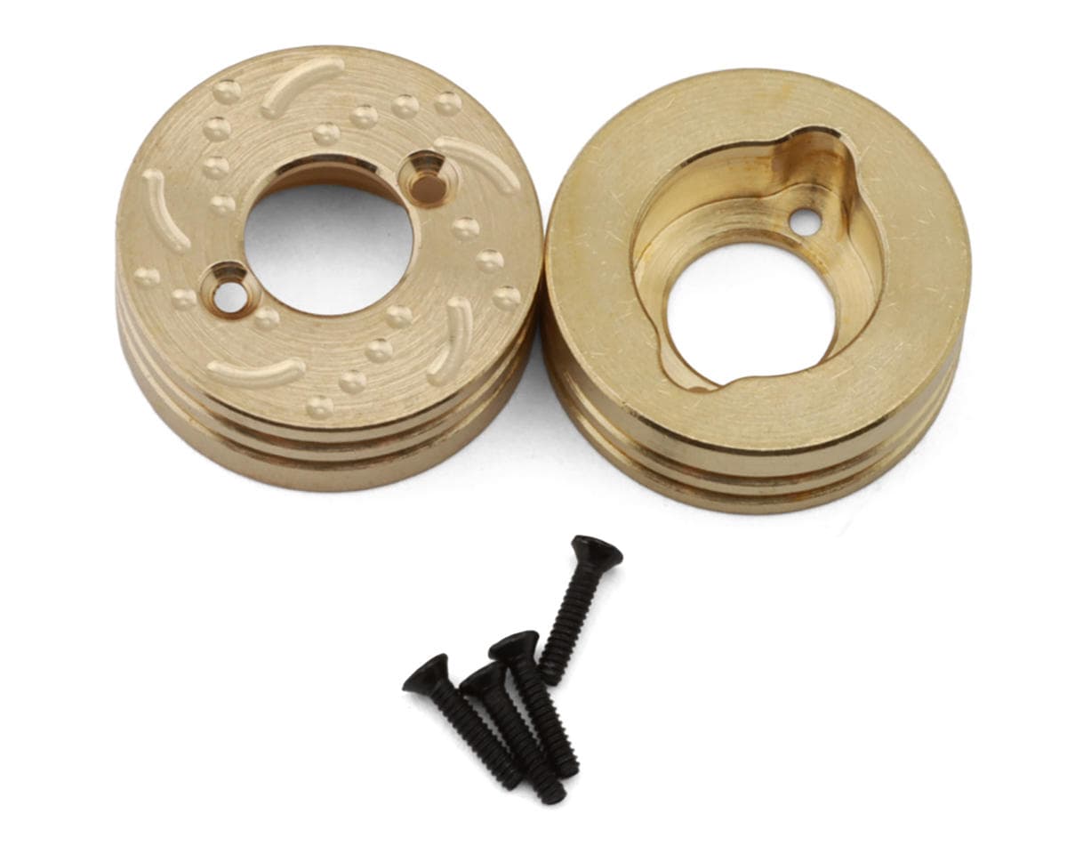 Yeah Racing Axial SCX30 Brass Rear Counter Weights (2) (5g ea)