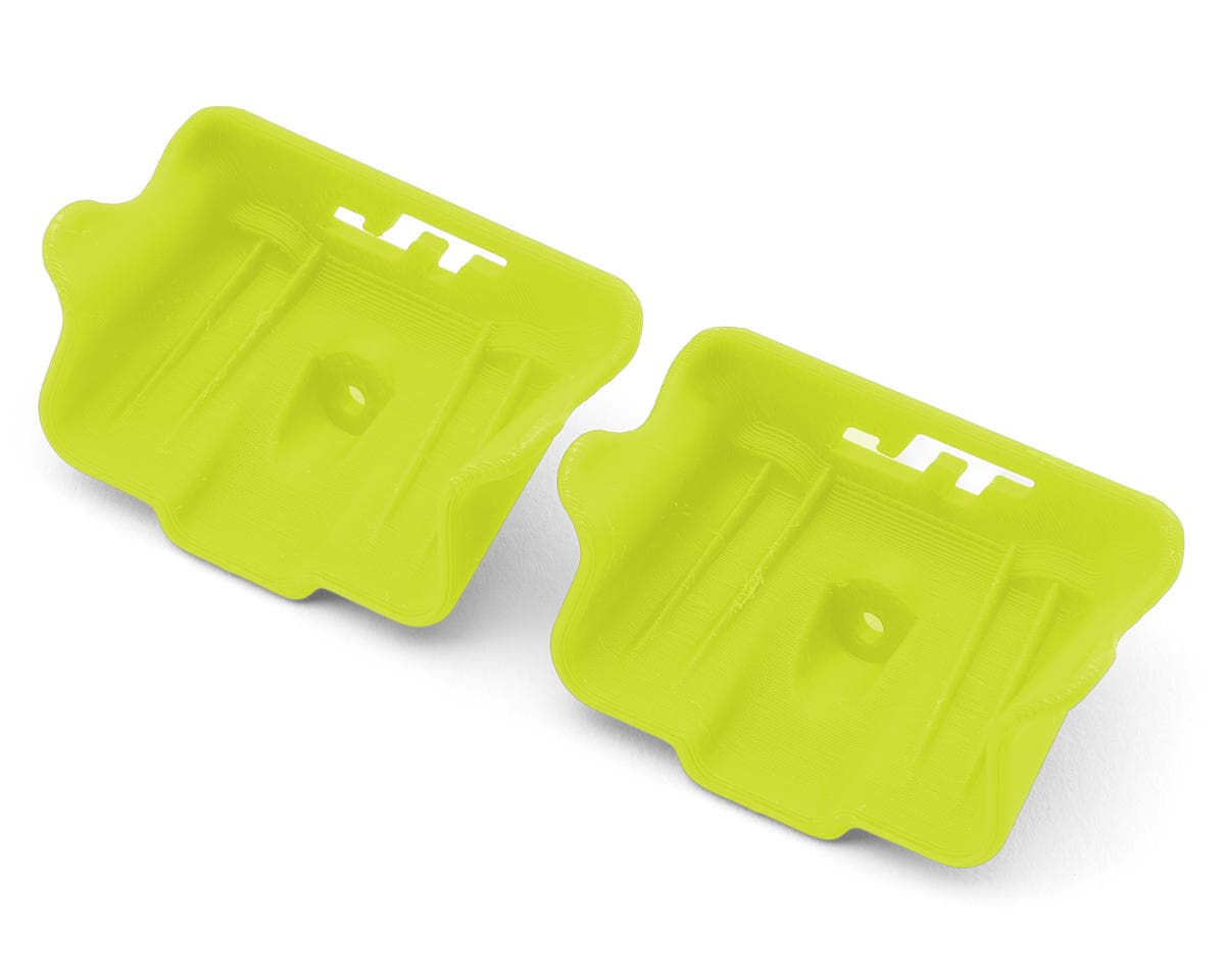 J&T Bearing Co. Team Associated Aerovex 1/8 Buggy Front Nose Wings (Yellow) (2)