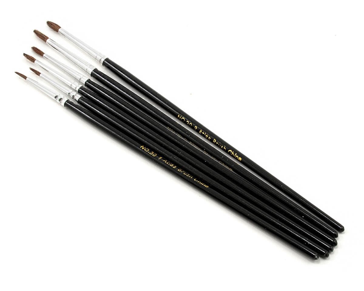 Atlas Brush Camel Hair Brush Set (6) (1, 2 & 3)