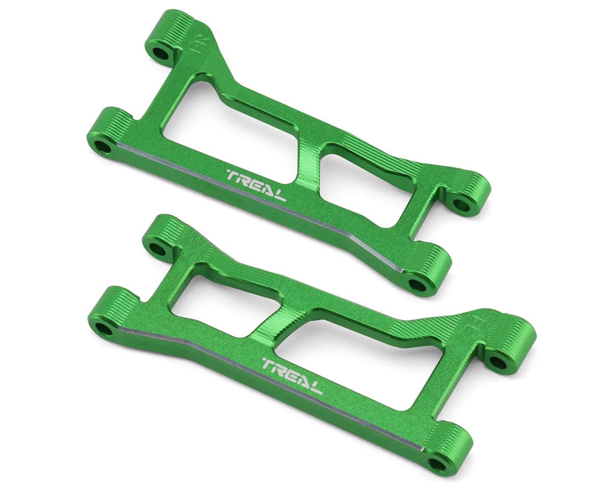 Treal Hobby 7075 Aluminum Front Upper Suspension Arms for Traxxas® Mini XRT® (Green) (2)
