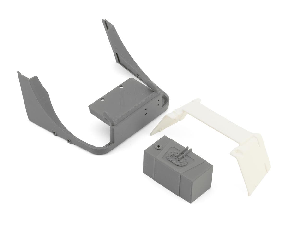 Knight Customs Vanquish H10 Optic Terra Recon Rear Body Set w/Short Fuel Cell (Silver) (SWB)