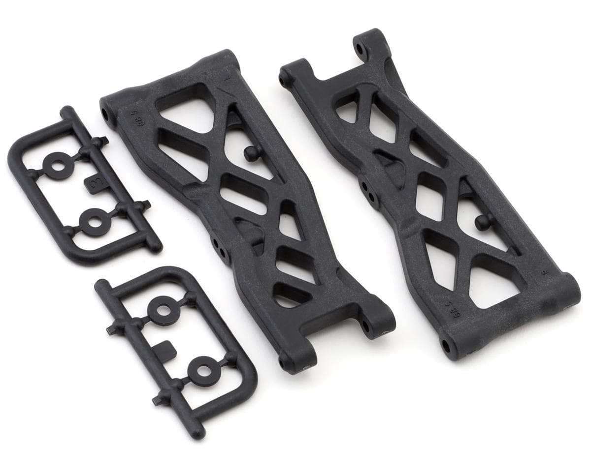 Team Associated RC10T84 Factory Team Carbon Front Suspension Arms (88.5mm)