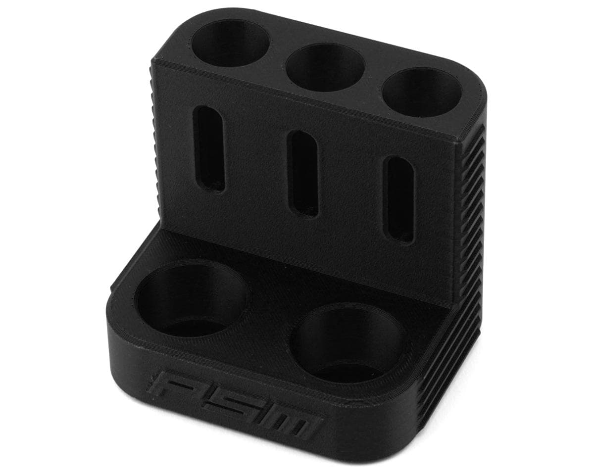 PSM 3D Printed Grease & Oil Bottle Storage Dock (Black)