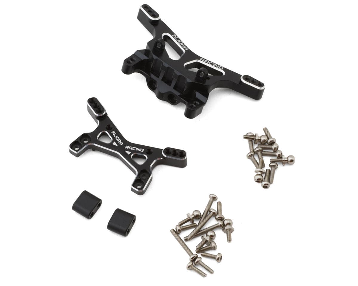 Injora Losi® Micro-B/T Aluminum Shock Towers Set (Black)