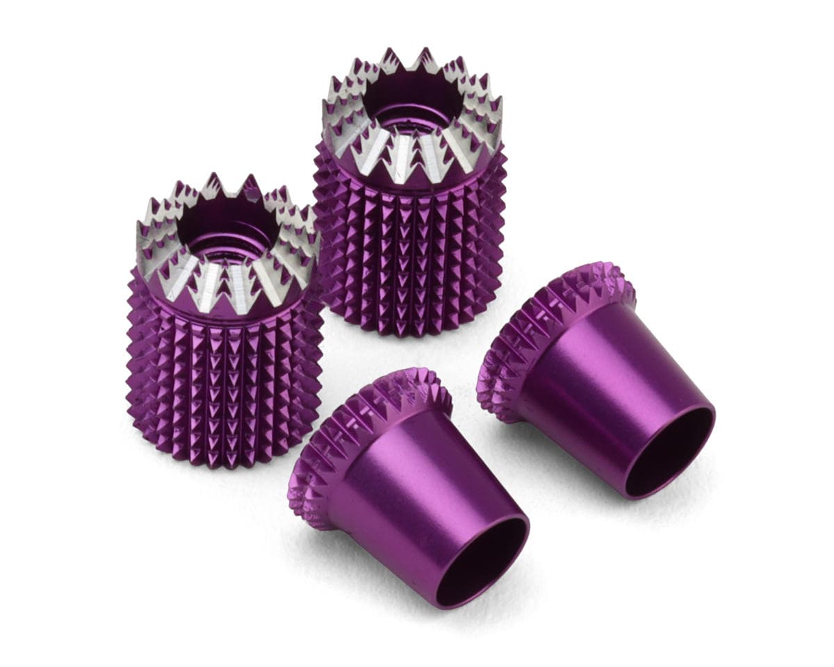 RadioMaster Shorty 360 Thomas Bitmatta Edition Gimbal Stick Ends (Purple) (4mm Thread)