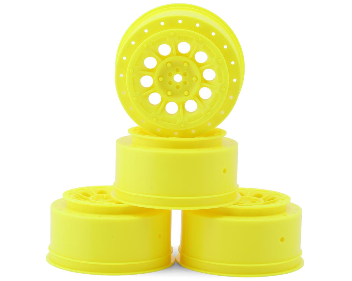 Pro-Motion 2.2" Magnum Short Course Wheels (Yellow) (4) (0 Offset) w/12mm Hex