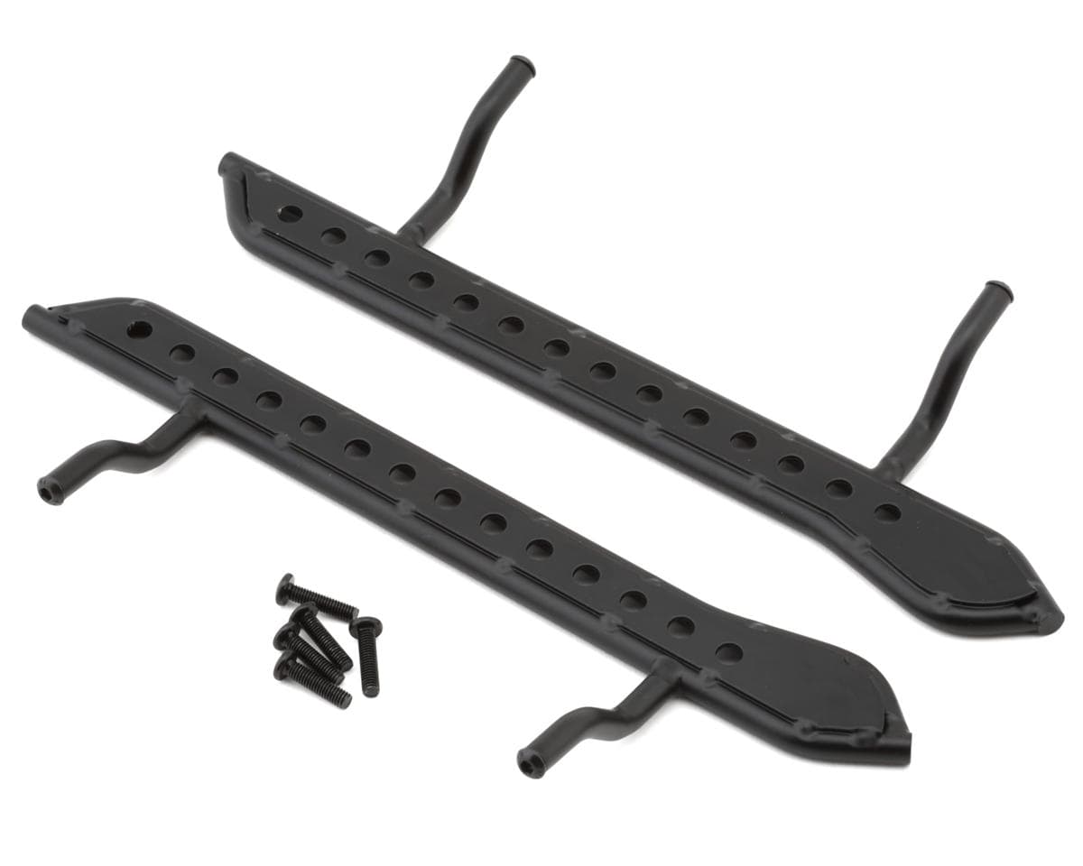 RC4WD TF2 1985 Toyota Pickup/4runner Tough Armor Steel Rock Sliders Set w/Rear Step