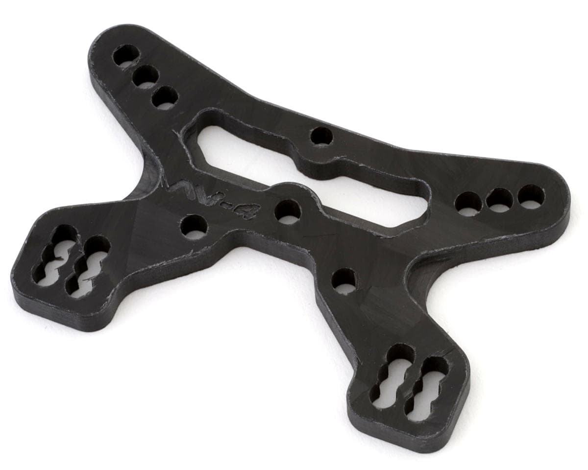 Avid RC RC10B84 Forged Carbon Fiber Front Shock Tower (-4mm)