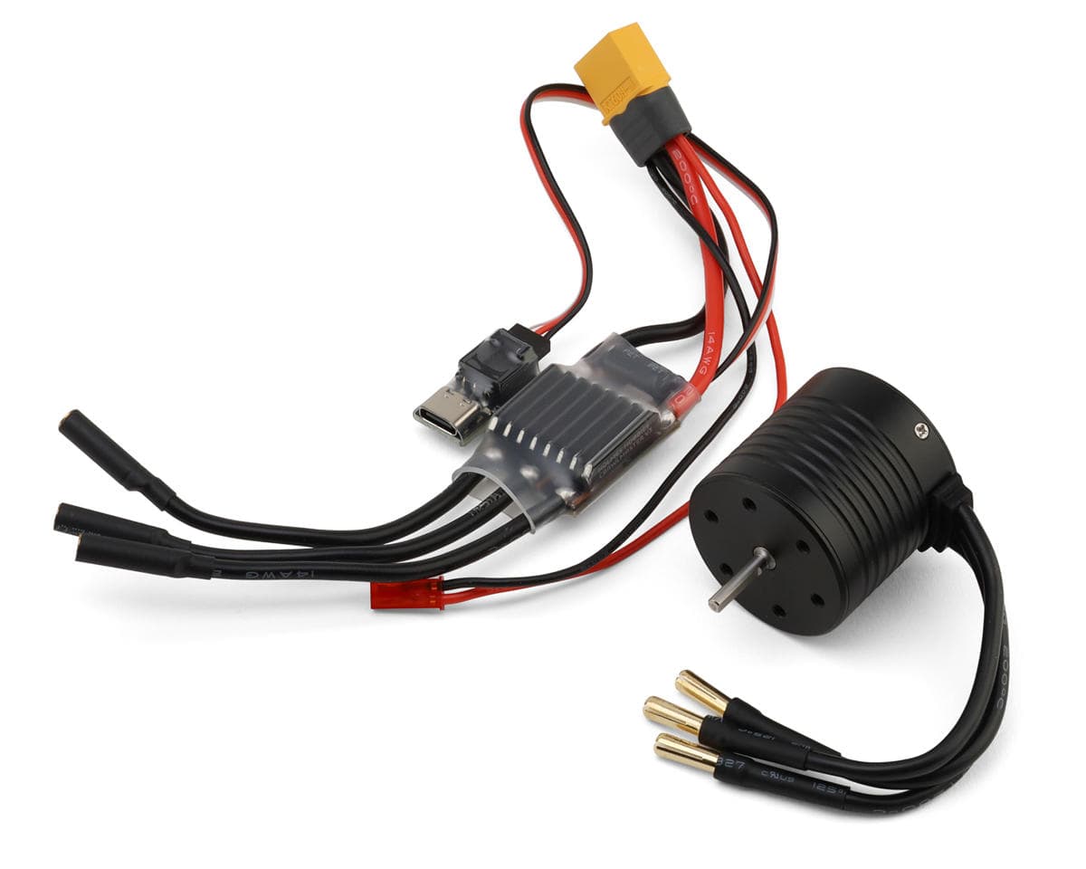 Holmes Hobbies Crawlmaster V3 ESC/Motor Rock Crawling 540 Stubby 10 Pole Inrunner Combo (2300Kv)