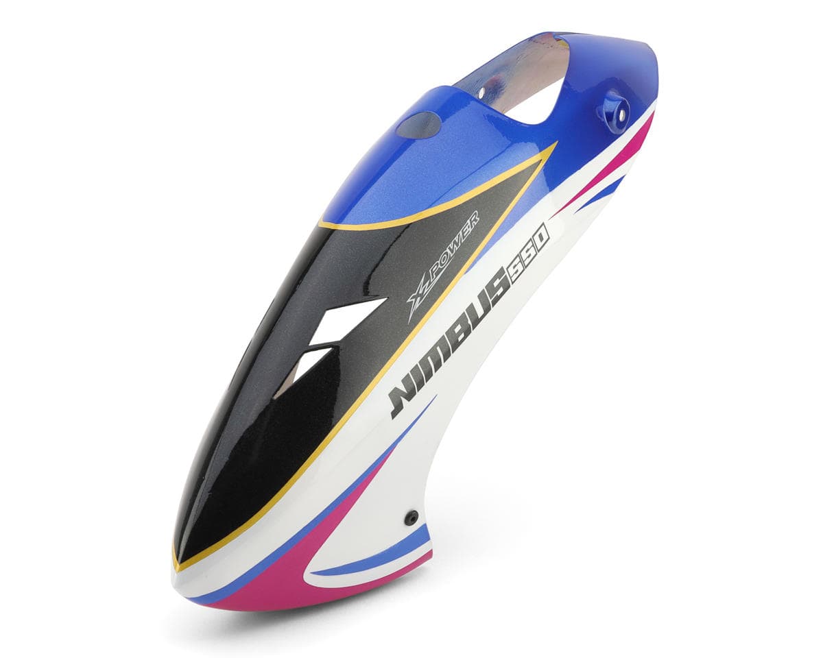 XLPower Nimbus 550 Pre-Painted Canopy (Blue/Purple) (550V2/550 Nitro)