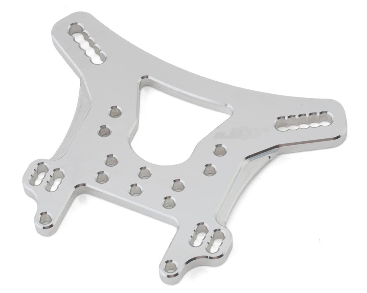 J&T Bearing Co. Tekno NB/EB48 2.2 Rear Aluminum High-Grip Shock Tower (Silver) (D Height)