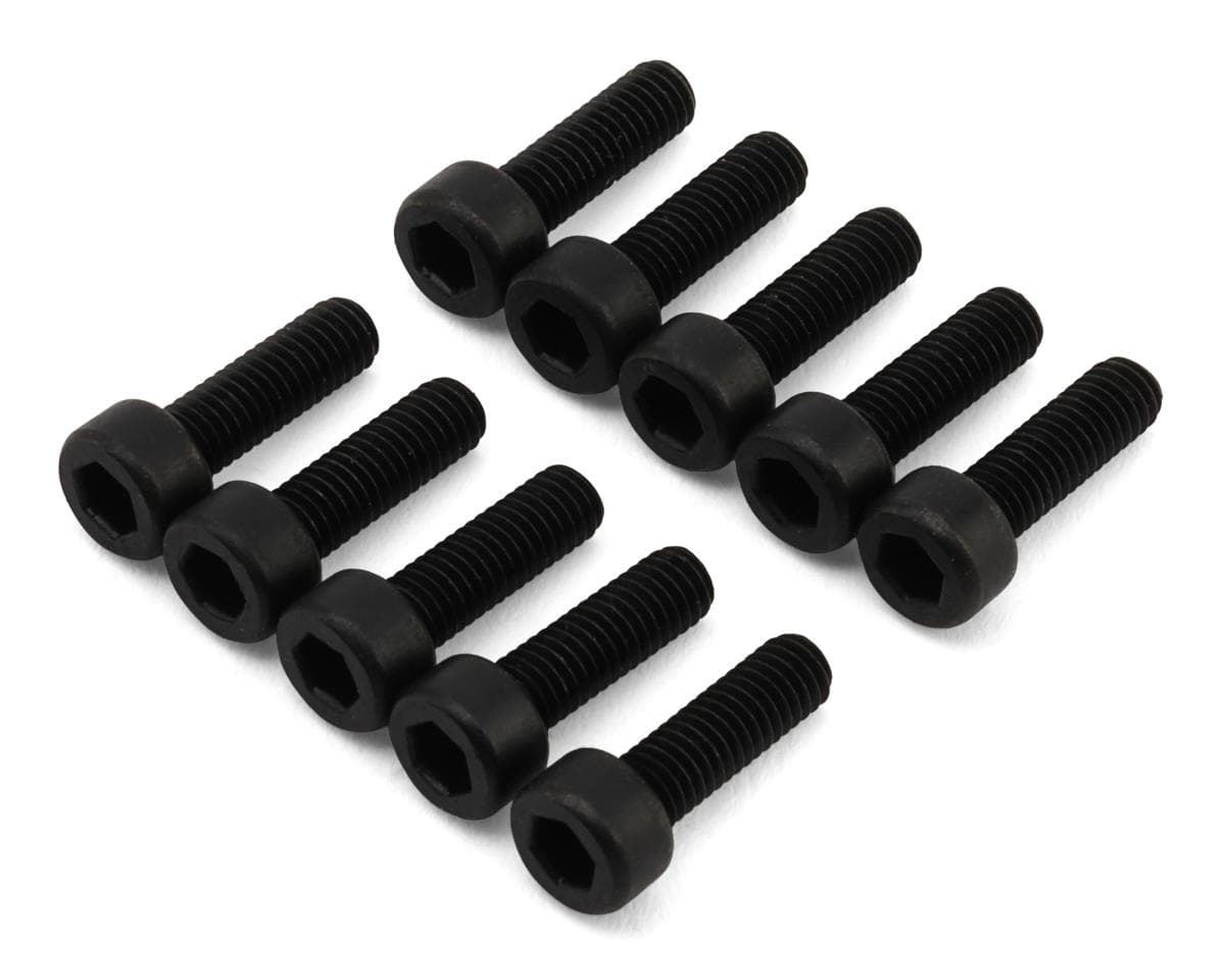 Redcat 3x10mm Cap Head Machined Screws (10)