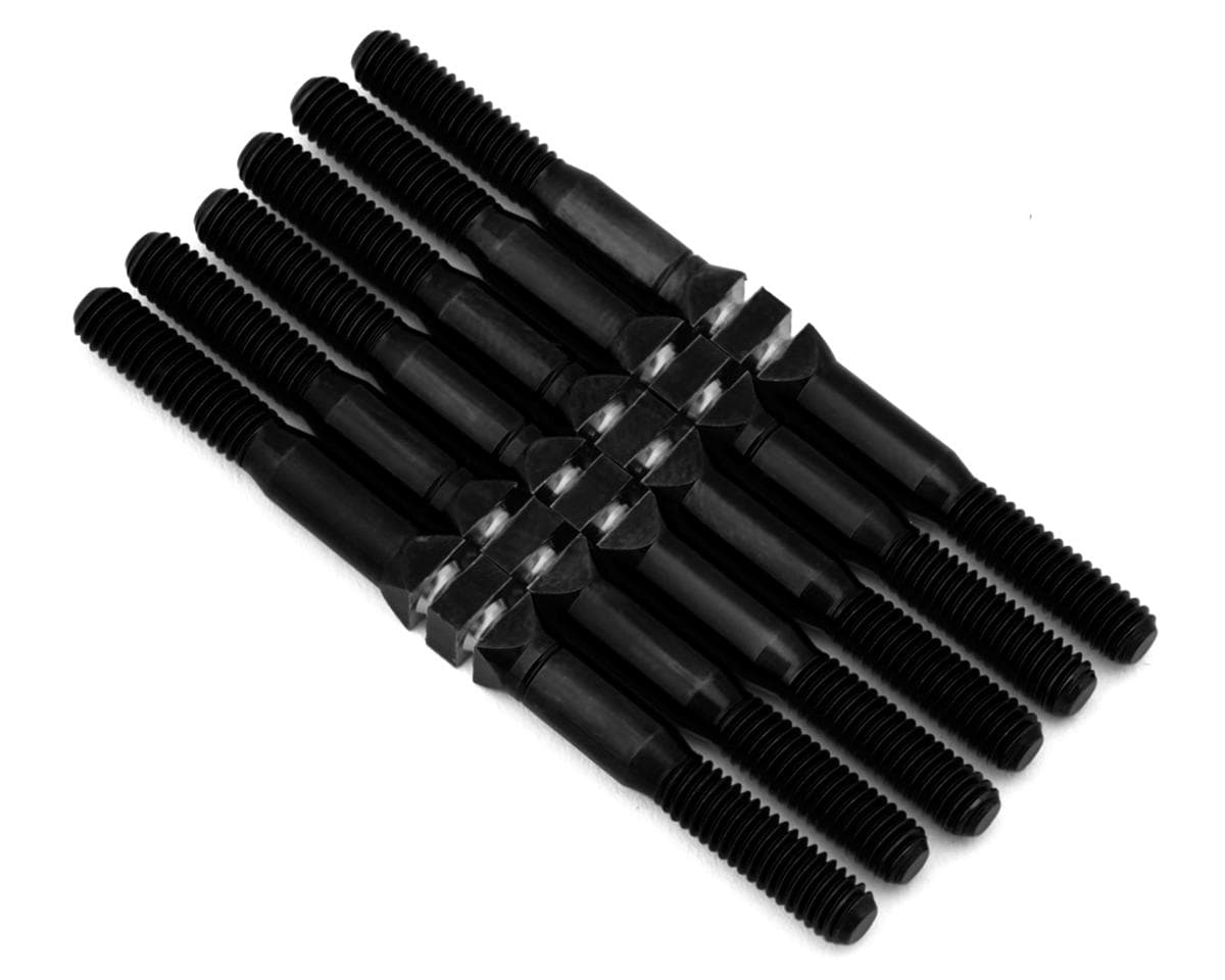 Whitz Racing Products Losi 22S Dirt Oval Late HyperMax Titanium Turnbuckles Set (Black)