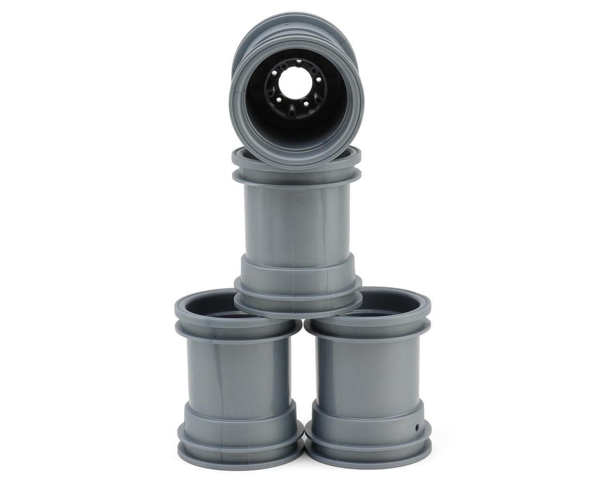 JConcepts Tribute BX Monster Truck Wheel (Grey) (4)