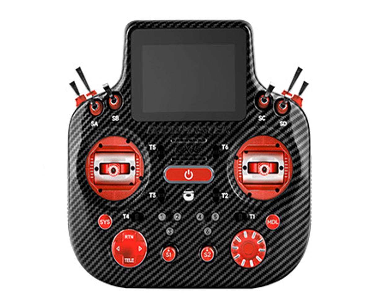 RadioMaster GX15 MAX 2.4GHz ELRS 16 Channel Radio System (Red)