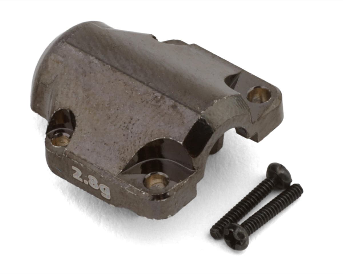 Axial SCX30 Brass Rear Differential Cover (Chrome Plated) (2.8g)