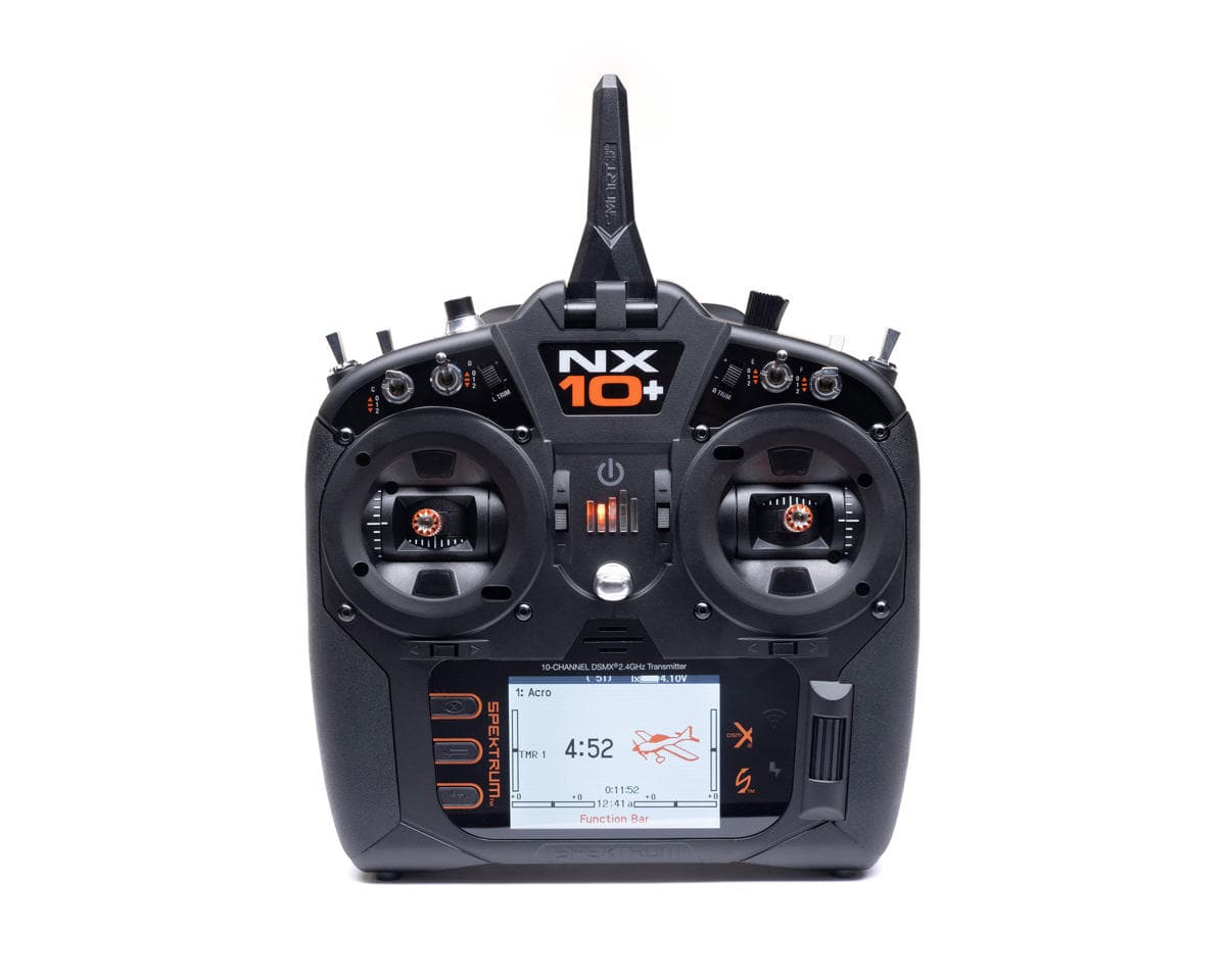 Spektrum RC NX10+ 2.4GHz DSMX® 20-Channel Radio System (Transmitter Only)