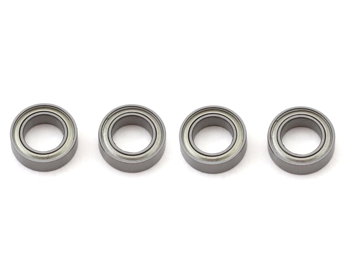 1UP Racing 6x10x3mm Cv2 Pro Ball Bearings Set (Chrome) (4)