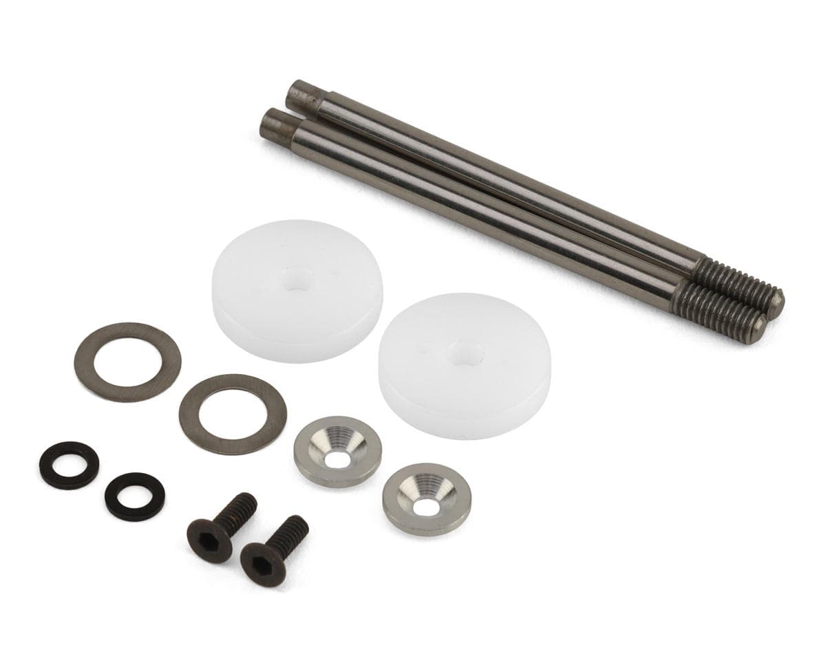 TRION Associated RC10B7/RC10B84 Front Progressive Shock Pistons Set w/Shock Shafts