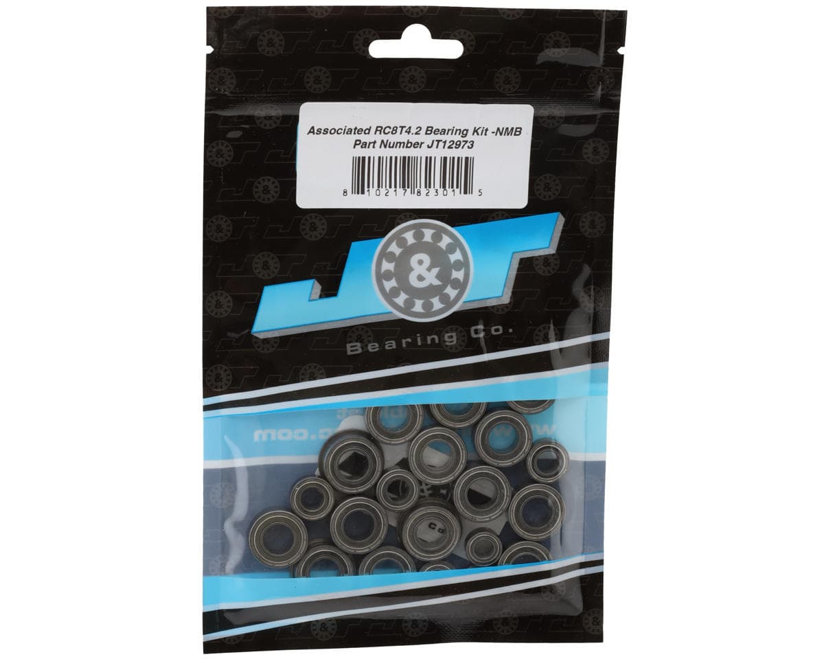 J&T Bearing Co. Team Associated RC8T4.2 Ball Bearing Kit (NMB)