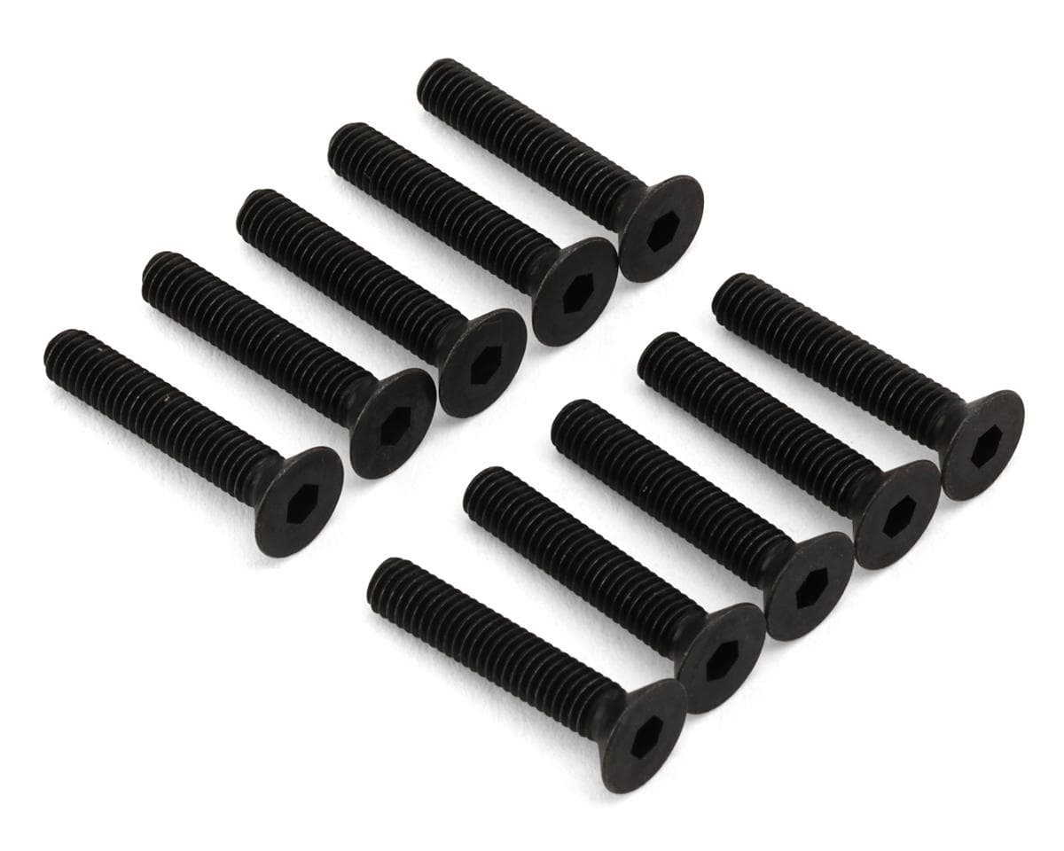 Kyosho 3x16mm Flat Head Screws (10)