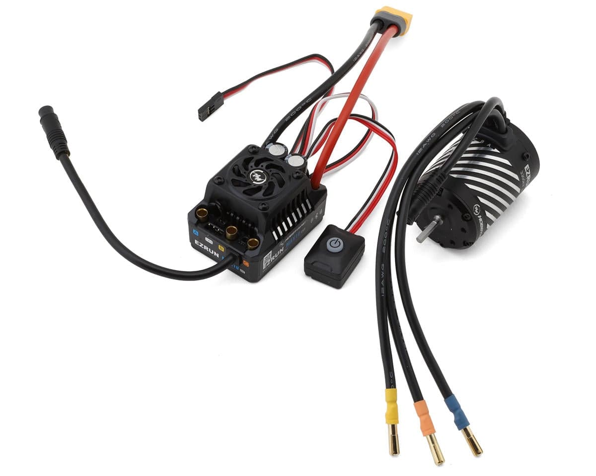 Hobbywing EZRun MAX10 G2S 80A Sensored Brushless Waterproof ESC & 3652SD G3 Motor Combo (3300kV)