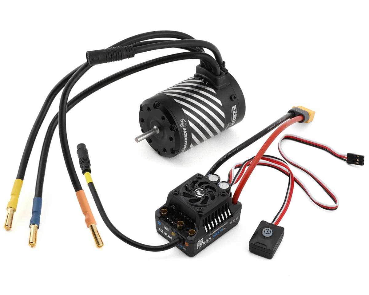 Hobbywing EZRun MAX10 G2S 80A Sensored Brushless Waterproof ESC & 3652SD G3 Motor Combo (4100kV)