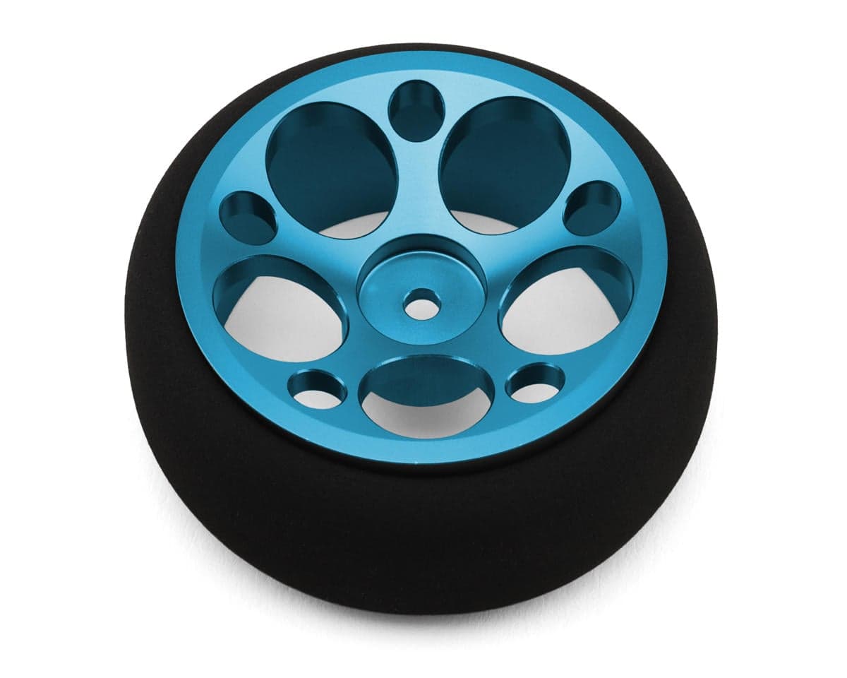 Spektrum RC Aluminum Radio Steering Wheel (Circle) (Blue)