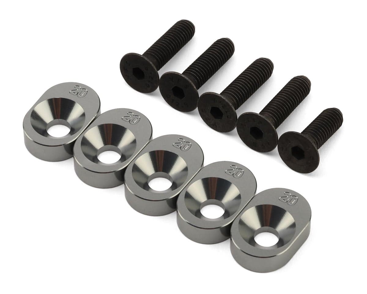 Losi 5IVE-TG 3.0 Engine Mount Insert & Screws (20mm Offset)
