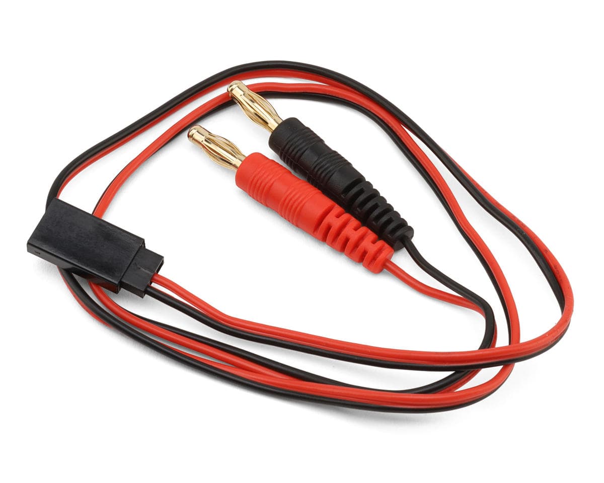 Muchmore Futaba/JR to 4mm Bullet Charge Lead (Hybrid/Hybrid Pro Charger)