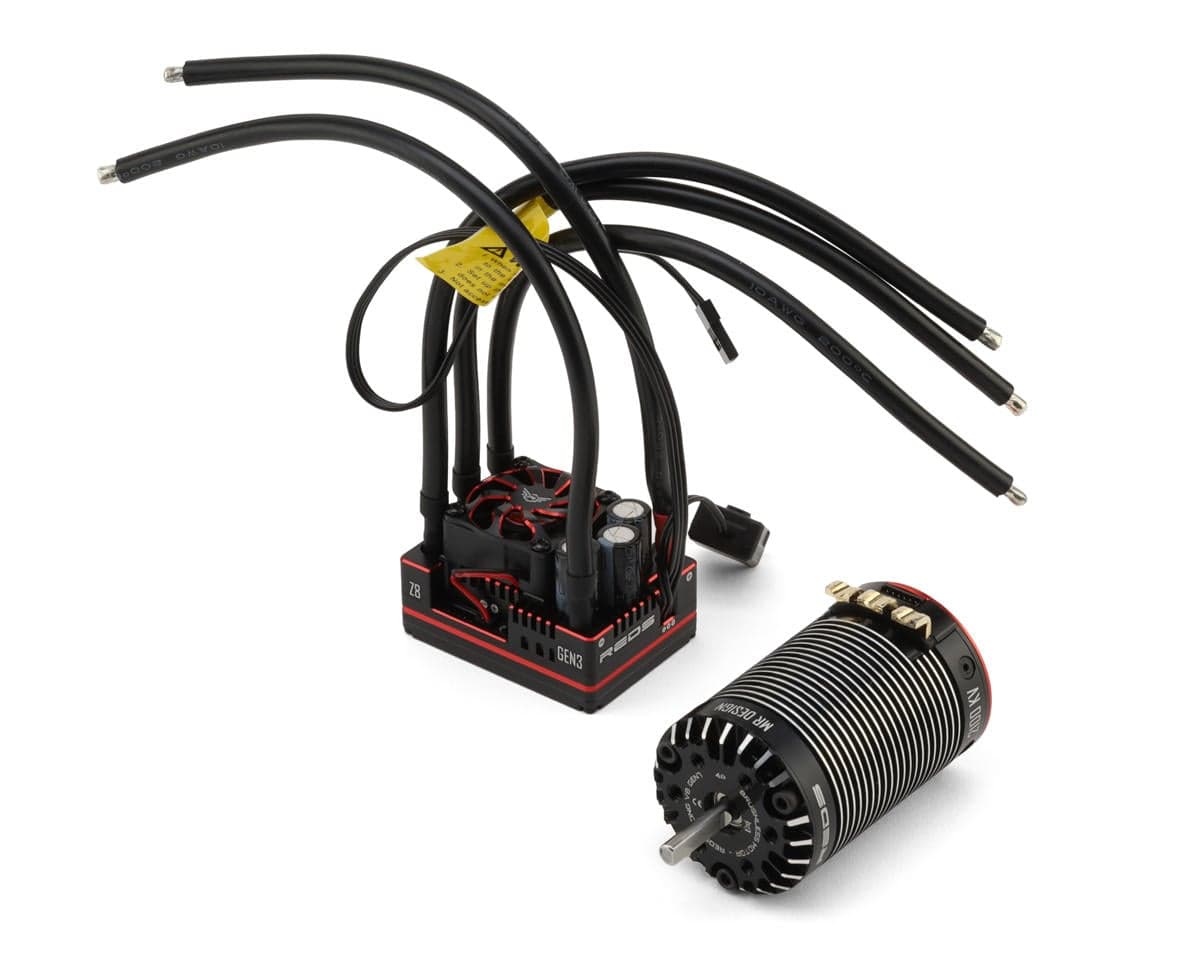 REDS Z8 Pro Gen3 ESC & Gen7 V8 1/8 Brushless Motor Combo (2200kV)