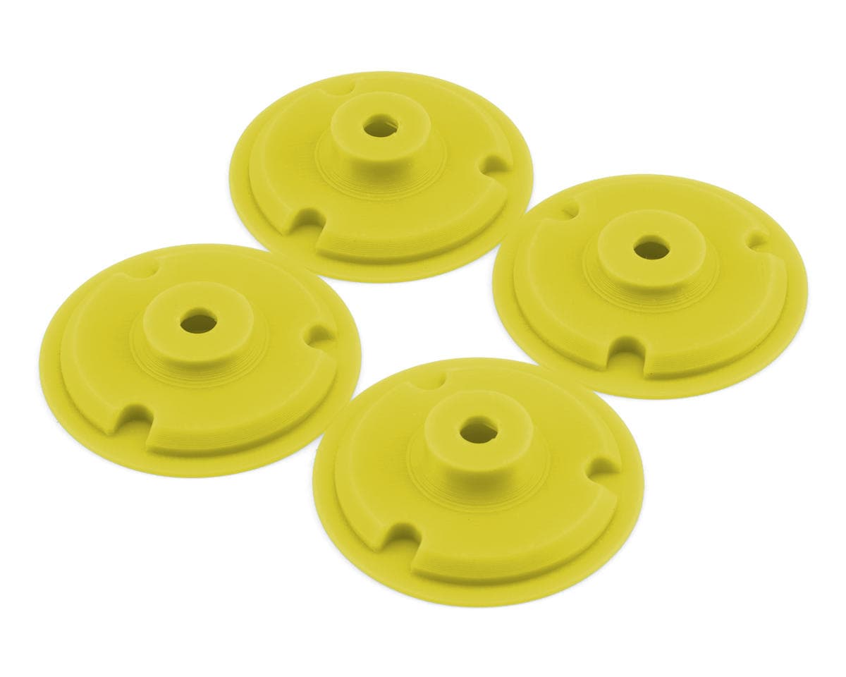 Whitz Racing Products Losi 22S Sprint Wheel Covers (4) (Yellow)