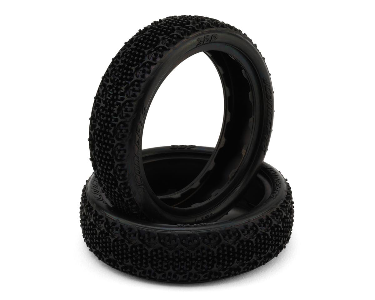 JConcepts 3DP 2.2" 2WD Front Buggy Carpet Tires (2) (Brown)
